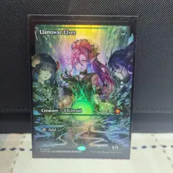 Llanowar Elves (Showcase) Foundations Foil - Image 1