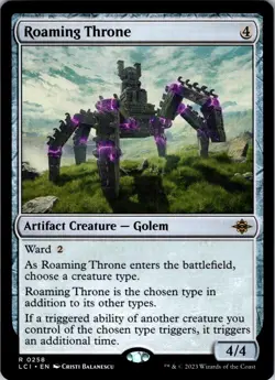 Roaming Throne R The Lost Caverns of Ixalan 258 NM - Image 1