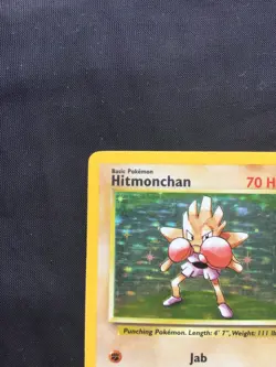 Pokemon Cards: Base Set Rare Holo: Hitmonchan 7/102 - Image 3