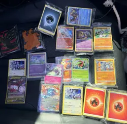 Pokemon Card Lot Sealed Packs and Promos - Image 1