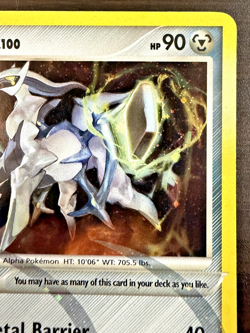 Arceus AR9 Rare Holo Card Pokemon TGC Near Mint Condition - Image 4