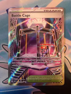 Battle Cage Full Art 116/094 Phantasmal Flames Pokemon Card - Image 1