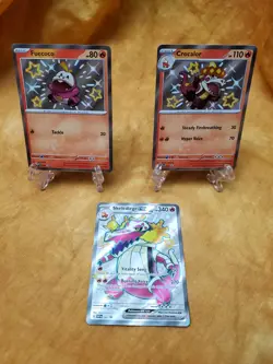 Shiny Skeledirge - Crocalor - Fuecoco - SVP 079 080 081 - Pokemon TCG Promo - Image 1