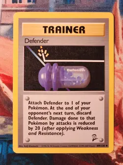 Defender 109/130 Base Set 2 Pokemon TCG WOTC - Image 1