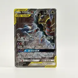 2019 Pokemon SM Black Star Promo #SM193 Garchomp & Giratina Gx - LP - Image 1