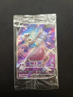 Factory Sealed Mewtwo V - SWSH229 Sword & Shield Promo Pokemon TCG - Image 1