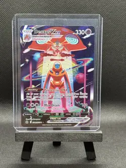 Deoxys VMAX GG45/GG70 Pokemon Crown Zenith: Galarian Gallery Holo NM - Image 2