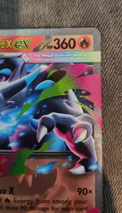 Pokemon TCG Mega Charizard x Ex 13/94 Phantasmal Flames Ultra Rare Holo NM - Image 4