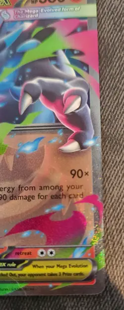 Pokemon TCG Mega Charizard x Ex 13/94 Phantasmal Flames Ultra Rare Holo NM - Image 5