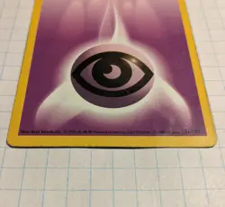 Psychic Energy 101/102 Shadowless 1st Edition MP Base Set WOTC Pokemon 1999 - Image 3