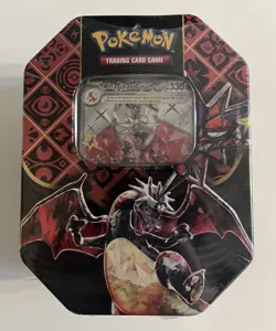 Paldean Fates Charizard ex Tin Brand New Factory Sealed Condition Pokemon TCG - Image 1