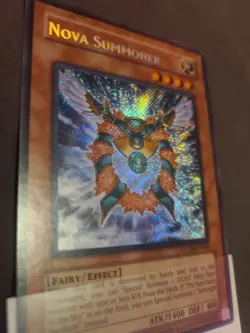 Yu-Gi-Oh! TCG Nova Summoner STON-EN065 Secret Rare Unlimited Near Mint - Image 2