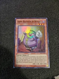 Djinn Releaser of Rituals - THSF-EN036 - Super Rare - 1st Edition Yugioh - Image 1