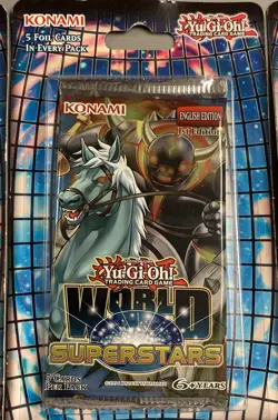 YuGiOh World Superstars 3 Pack Set Trading Cards - Image 3
