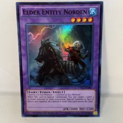 Elder Entity Norden CT12-EN003 Limited Edition Super Rare NM Yugioh TCG - Image 1