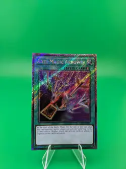 Yu-Gi-Oh! Anti-Magic Arrows RA03-EN264 Platinum Secret Rare - Image 1