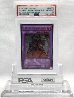 YUGIOH EOJ-EN032 ELEMENTAL HERO PHOENIX ENFORCER ULT PSA 10 GEM MINT #68828076 - Image 1