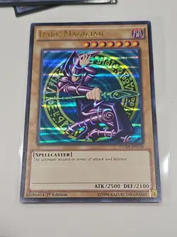 Yu-Gi-Oh! Dark Magician DUSA-EN100 Ultra Rare 1st Edition Near Mint/LP - Image 1