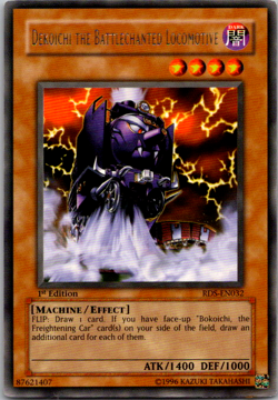 Dekoichi the Battlechanted Locomotive RDS-EN032 1st Edition - Yu-Gi-Oh! TCG Rare - Image 1