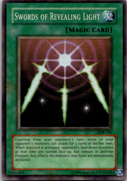 Yugioh! Wavy Swords Of Revealing Light - LOB-101 | Wavy LOB Unlimited - Image 1