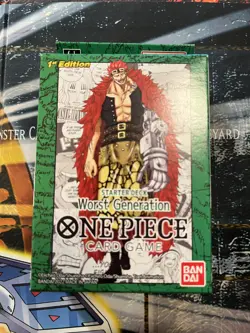 One Piece Pre Release Deck Worst Generation 1St Edition 2022 English sealed - Image 1