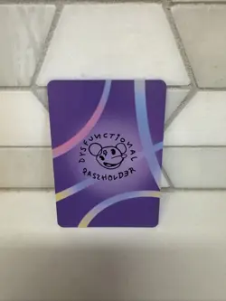 Pokemon Dysfunctional Passholder Pokenots 151 Trading Cards Parody Laprus #131 - Image 2