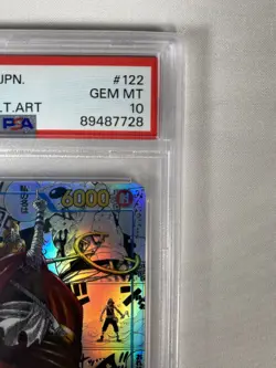 PSA 10 Sogeking OP03-122 Comic Parallel Manga Alt Art One Piece Card giapponese - Image 3