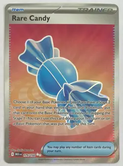 Pokemon TCG Rare Candy - 175/132 - ME01: Mega Evolution Ultra Rare Card - Image 1