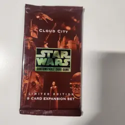 Star Wars CCG Cloud City Booster Pack - 9 Cards Limited Edition - Image 1
