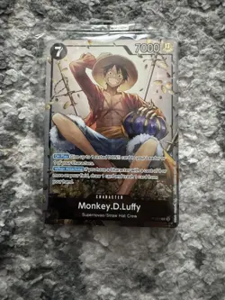 P-075 Monkey.D.Luffy Promo Card TS-02 Tin Set 02 ENGLISH SEALED - Image 1