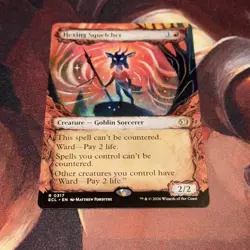 Hexing Squelcher X1 Mtg Lorwyn Eclipsed Nm Showcase - Image 1