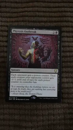 Magic: the Gathering / MtG Phyresis Outbreak x1 Phyrexia One Commander - Image 1