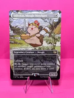 Stiltzkin, Moogle Merchant (Borderless) Final Fantasy Regular - Image 1