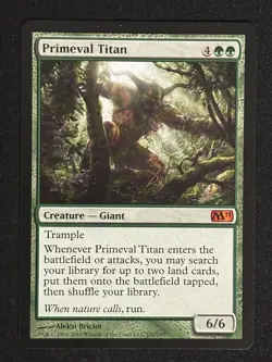 1x MTG Primeval Titan - Magic 2011 (M11) #192 - Magic the Gathering - Image 1