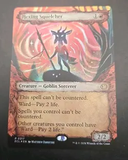 Hexing Squelcher (Showcase) Lorwyn Eclipsed MTG Foil Near Mint - Image 1