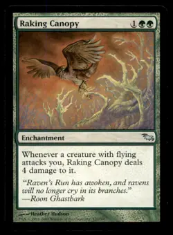 Raking Canopy LP Light Play Shadowmoor MTG [8056] - Image 1