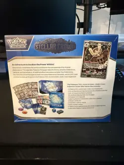 Pokemon Center Elite Trainer Box ETB Stellar Crown (SEE IMAGES HAS A TEAR) - Image 4