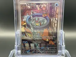Pokemon TCG Squirtle 148/142 Sv07: Stellar Crown Full Art Holo Rare - Image 1
