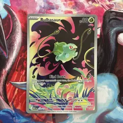 🔥Bulbasaur 133/132 Mega Evolution Illustration Rare Pokemon TCG NM+🔥 - Image 1
