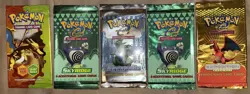 Assorted Pokemon Pack Wrappers: Skyridge, EX Deoxys, Base Set, And More! - Image 2