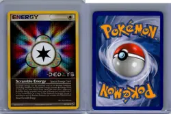 Pokemon Scramble Energy Deoxys 95/107 Reverse Holo Stamped LP Light Play - Image 1