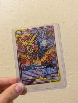 SEALED Moltres Zapdos Articuno NM GX Hidden Fates Pokemon Black Star Promo SM210 - Image 1