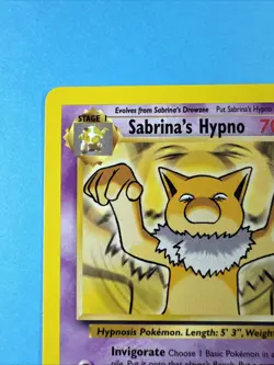 Sabrina's Hypno 56/132 NM/MINT Normal Gym Challenge Uncommon Pokemon Card - Image 2