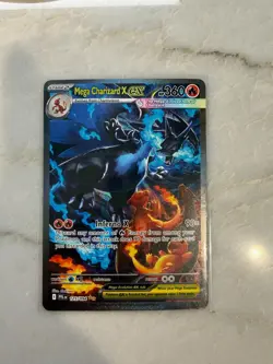NEAR MINT! Pokemon Mega Charizard x ex 125/094 SIR ME02: Phantasmal Flames - Image 1