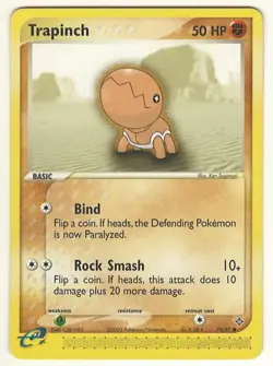 POKEMON TRAPINCH 79/97 - EX DRAGON CARD - NEAR MINT / MINT - LOOK !!! - Image 1