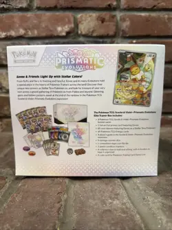 Pokemon TCG Prismatic Evolutions Elite Trainer Box ETB New Sealed - Image 3