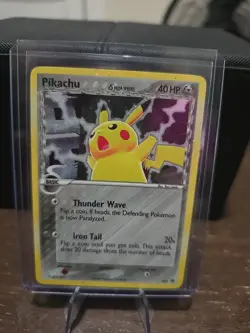 Pokemon TCG Pikachu Delta Species 035 Nintendo Promos Holo LP - Image 1