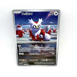 Delibird 152/132 Illustration Rare ME01: Mega Evolution Pokemon TCG NM - Image 1