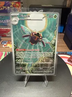 Pokemon TCG Ninjask Illustration Rare #137/132 Mega Evolutions NM/M - Image 1