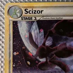Pokemon TCG Scizor 7/90 HGSS Undaunted Holo Rare !LP/NM! Condition 2010 - Image 2